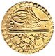 Turkey: Gold zeri muhbab coin of Mustafa III (r. 1757-1774), 26th Sultan of the Ottoman Empire, 1171 Hijri (1758 CE)